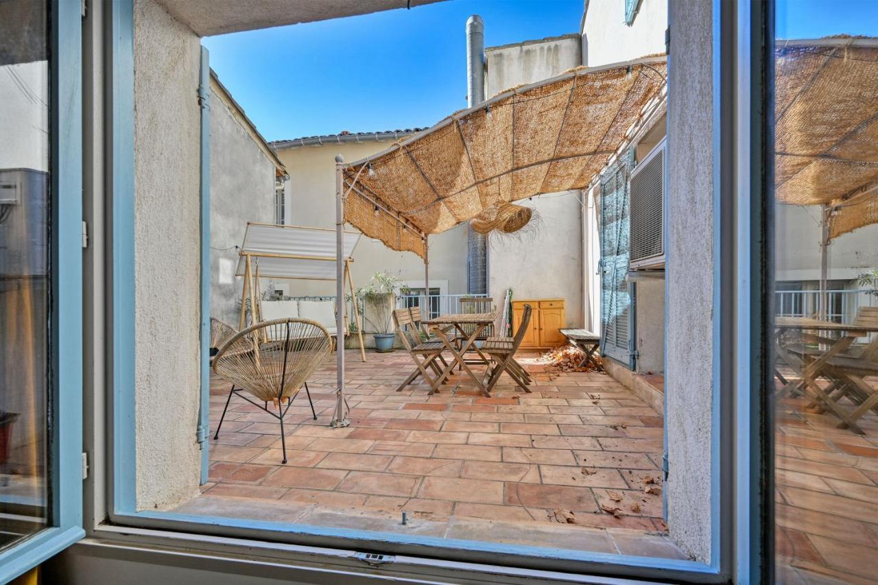 La Terrasse Des Carmes - Terrasse - Ac Clim - Spacieux Avinyon Dış mekan fotoğraf